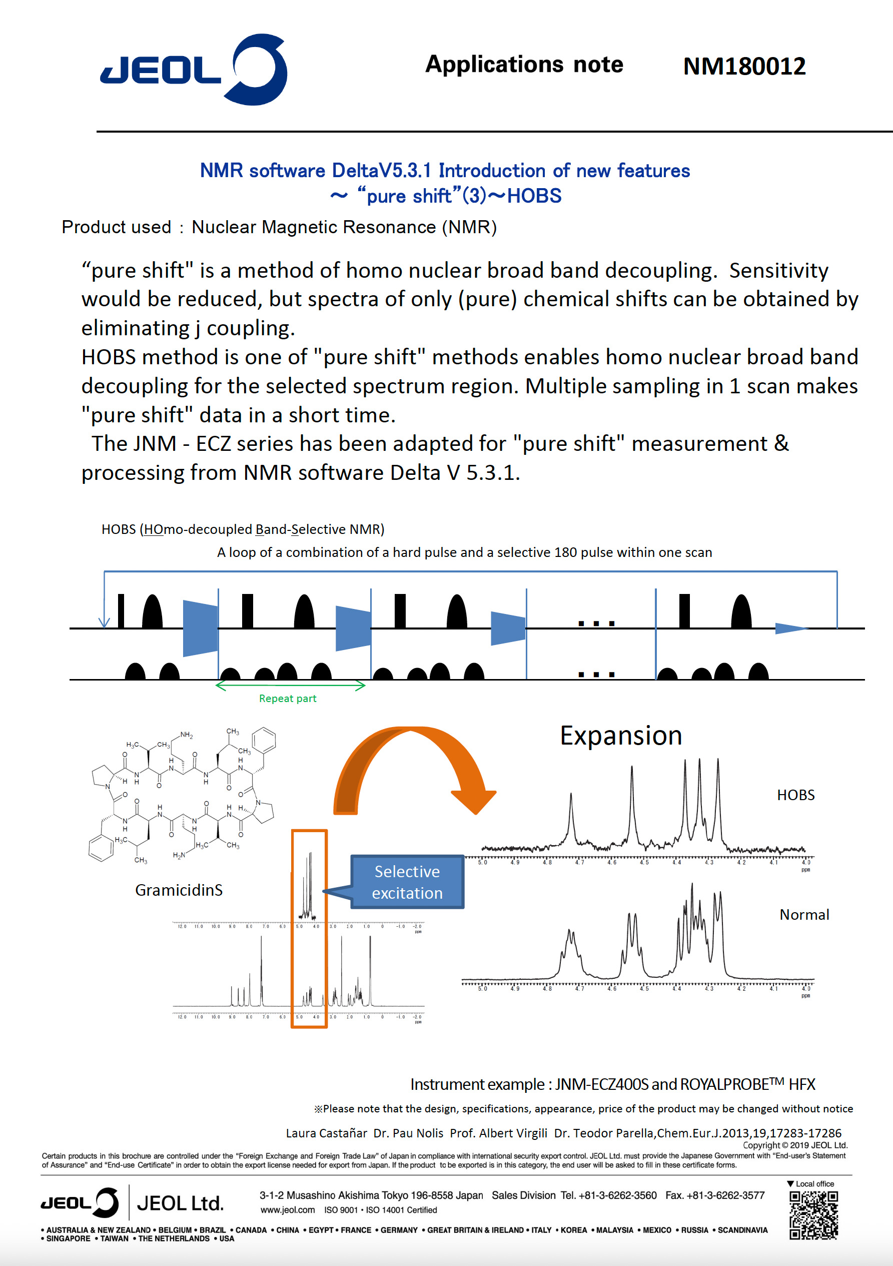NMR software DeltaV5.3.1 - Introduction of new features - 